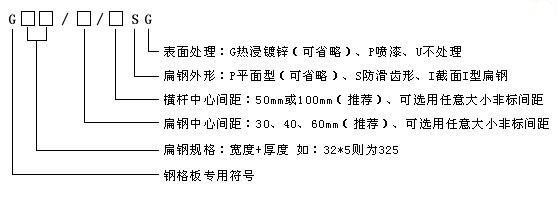 钢格栅常见型号规格G405/30/100 G505/30/100介绍