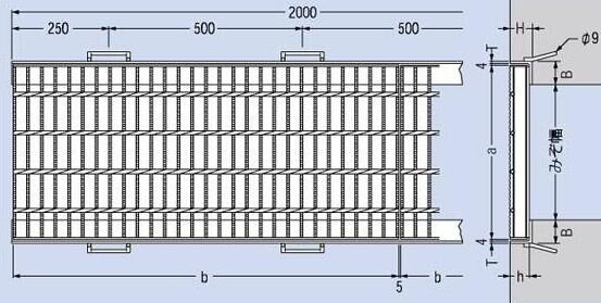 钢格栅GT300-38 995×416×38表示什么意思呢？