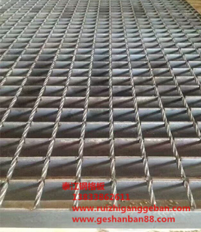 热镀锌格栅板沟盖G504/60/50工业平台用热镀锌钢格板